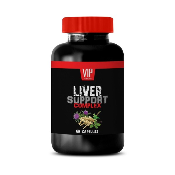 liver detox and cleanse - LIVER COMPLEX 1200MG - ginseng powder - 1 Bottle