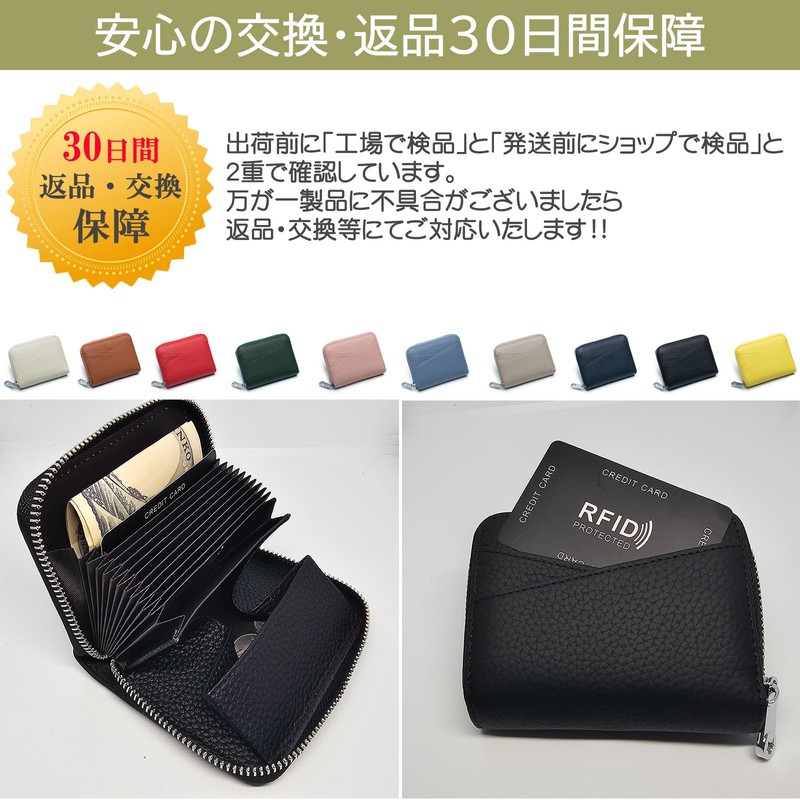 MY CHARM Mini Wallet, Women's, Men's, Genuine Leather, Bifold Mini
