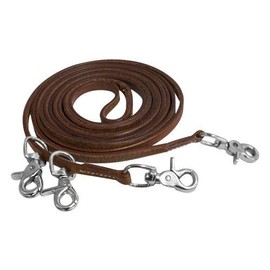 Showman 11' Harness Leather Draw Reins! New Horse TACK!