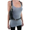 Women Motorcycle Bag PU Leather Steampunk Retro Shoulder Crossbody Bag