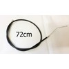 CTH09 Mini Throttle Cable Black 720mm