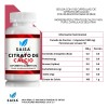 Citrato de Calcio 100 Cps Suplemento Alimenticio Saisa Herbal Huesos