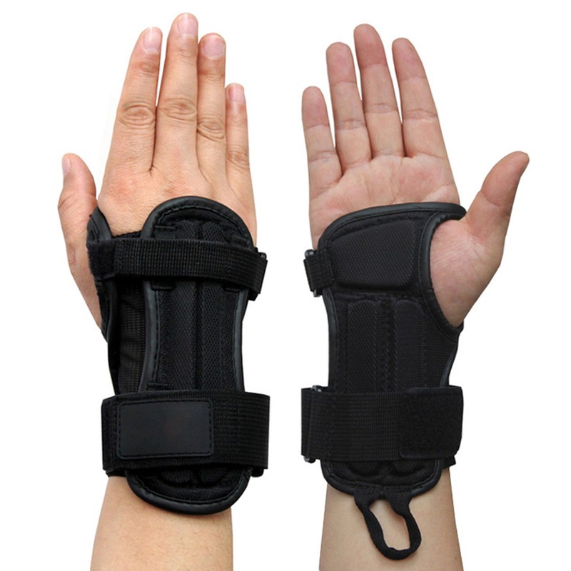 1 pair Wrist Guards Adjustable Protective Gear Wrist Support for