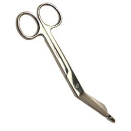 LEFT HANDED LISTER BANDAGE SCISSORS; 5"