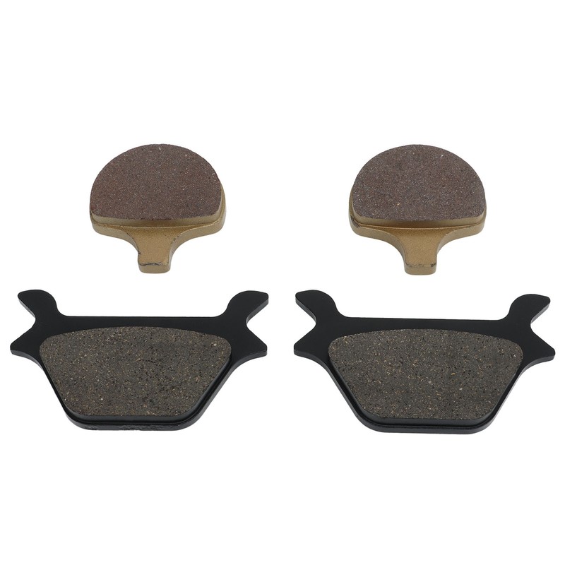 4PCs Motorcycle Front And Rear Brake Pads Brake Accessory Replacement