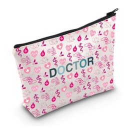 Doctor Zipper Pouch Makeup Bag Doctor Thank You Gift Female Doctor Gift (Doctor Bag CA)