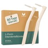 VIGOROUS Interdental Brushes L-Shaped – Size 2, 0.5 mm –