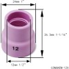 RIVERWELD TIG Alumina Nozzles Ceramic Cups Champagne R type 53NACN