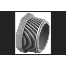 CHARLOTTE PIPE & FOUNDRY PVC 08113 1200HA 3/4" PVC Sch80 MPT Plug