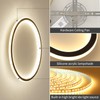 23.6 Inch Flush Mount Ceiling Light, 40-60W Round LED Ceiling