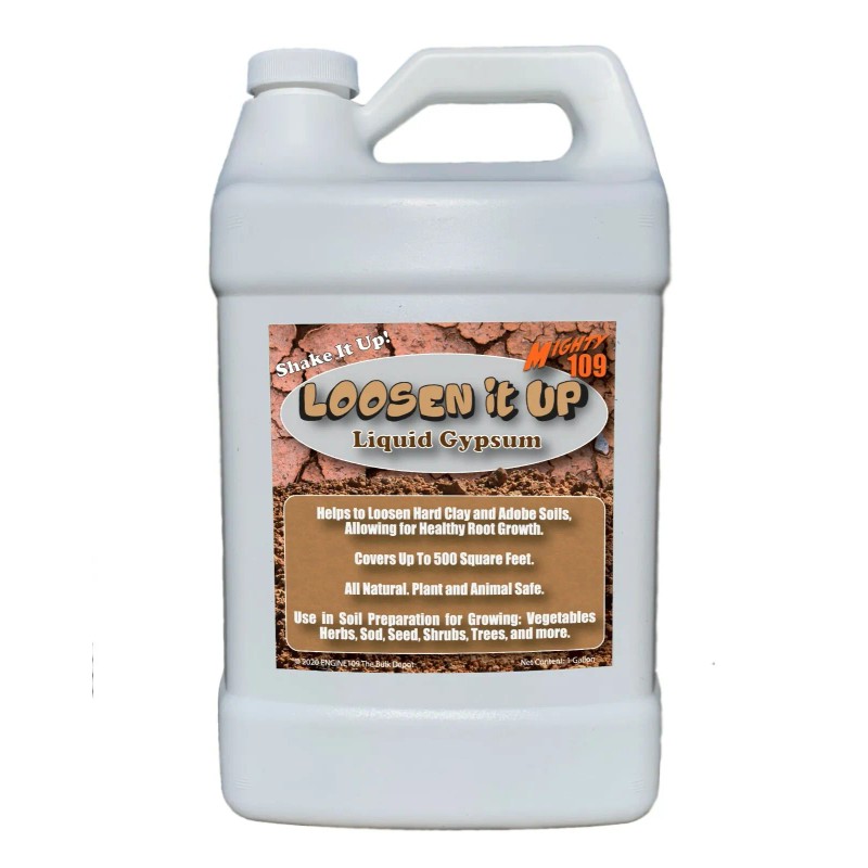 MIGHTY109 LOOSEN IT UP Liquid Gypsum, Natural Soil Softener, up
