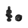 sourcing map Nylon Screw Nut Washer Assortment Kit, M4x20mm Round