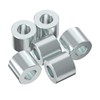 Aluminum Spacer - OD-1"-ID-1/2" ID - Unthreaded Round Standoff Bushing,