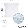 Komfortec Waterproof Cushion Cover 40 x 40 cm Set of
