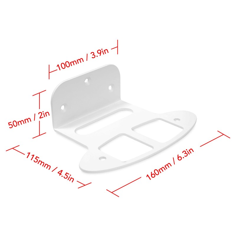 WiFi 6 Wall Mount, Metal Router Wall Mount for Orbi