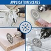 20 pcs Diamond Cutting Wheel Cut Off Discs for Rotary
