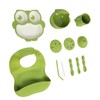 Baby Led Weaning Supplies Owl Shape Teether Safety Strong Suction