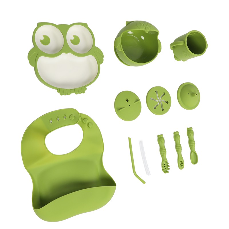 Baby Led Weaning Supplies Owl Shape Teether Safety Strong Suction