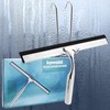 kowald Shower Squeegee Stainless Steel 25 cm Wide with Hanger