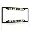 Fastasticdeals Metal Insert License Plate Frame Proud Army Mom Weatherproof