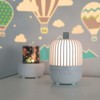 mooas Rotating Projector Melody Nightlight (White), 360° Rotating Nightlight, Wonderland