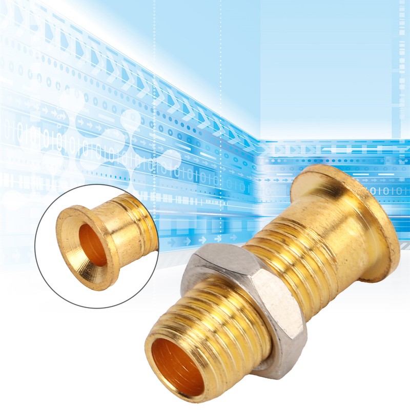 20Set 21.140 4mm Panel Banana Socket Copper Female Gold Plated