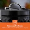 GEEPAS Argyle 3-Piece Tea Coffee Sugar Canisters Set | 1.3L