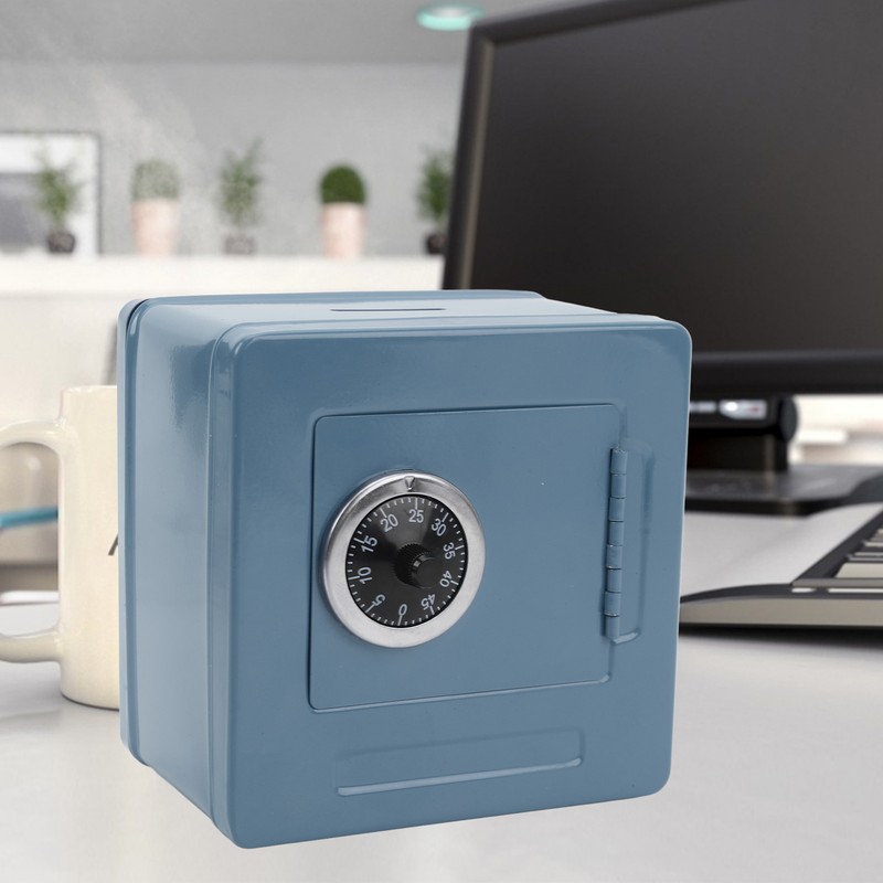 Password Box Durable Metal Password Cash Can Multifunctional Coded Lock
