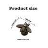 XFJYMXDM 10 PCS Brass Bee Knobs Gold Bee Shape Hardware