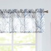 FMFUNCTEX White Valance Curtains for Windows Print Tree Branch Semi-Sheer