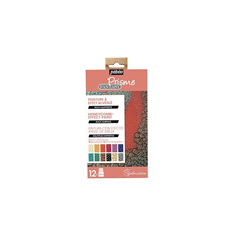 Pébéo Fantasy Prisme Explorer Set, Fantastic Effects, Ideal for Jewellery