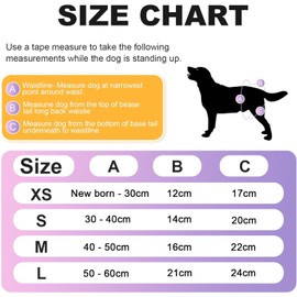 Nappies for Female Dogs, Washable Puppy Nappies, Reusable Dog Pants, Dog Nappies for Incontinence, Dog Nappies with Soft Pads, Pack of 3