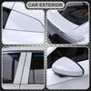 Lypumso 6D Carbon Fiber Vinyl Wrap Roll, Glossy Car Wrap