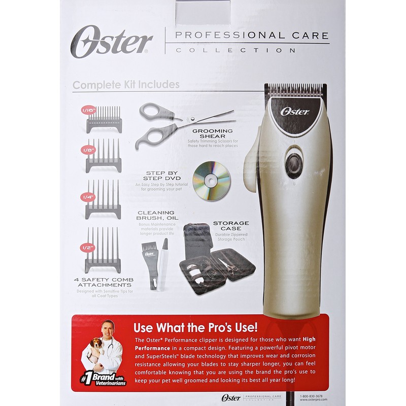 Oster Performance Pet Clipper Kit for in-Home Grooming (078033-000-000)