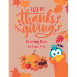 Happy Thanksgiving, Coloring Book