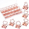 Mr. Pen- Cute Metal Binder Clips, 18 pcs, 0.75", Small