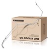 A-Premium Automatic Transmission Oil Cooler Line Hose Assembly Compatible with