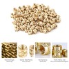 Pack of 402 Brass Threaded Inserts, M2 M2.5 M3 M4