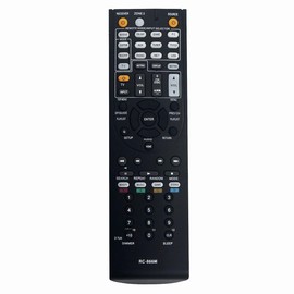 RC-866M Replacement Remote for Onkyo AV Receiver TX-NR626 HT-RC560 TXNR626 HTRC560 RC-868M HT-S5300 HT-S6300 HT-S7300 HT-R391 TX-NR315 TX-NR525 TXNR525 TX-NR737 TXNR315
