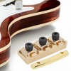 Electric Guitar String Lock Nut with Headstock String Retainer Bar