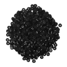 MECCANIXITY Loose Sequins Silver Backed Sequins 2400Pcs Cup Sequins Embroidery Sequins for Jewelry Making Crafts Sewing,Bronze