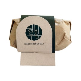 Jeongango Cloth Soap 120g 4 Pieces / Circle / 천비누솝 정안고 120g 4개  써클