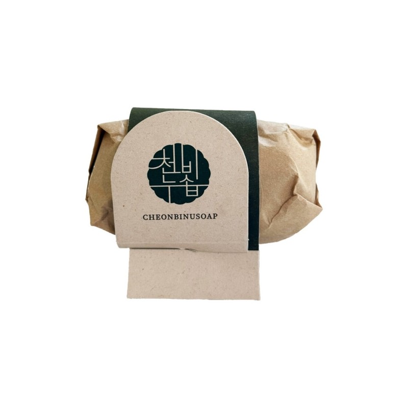 Jeongango Cloth Soap 120g 4 Pieces / Circle / 천비누솝