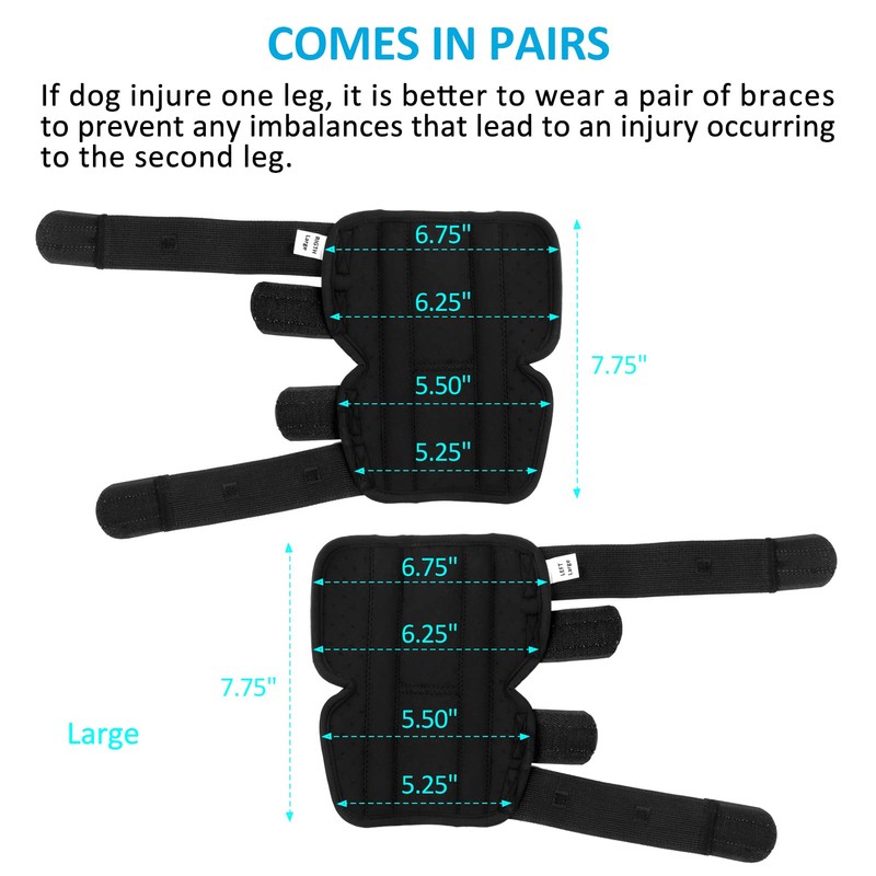 Dog Leg Braces for Back Legs,ACL Brace for Large Dogs