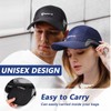 AYPOW Baseball Cap Women Men 2 Pieces Breathable Sports Thin