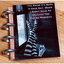 Handmade Flying Monkeys Cover Set for use with MICRO Happy Planner Notes-