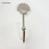 Knobs By Blossom Silver Sea-Life Marine Nautical Hooks (8. Small
