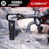 CASOMAN 3/8" Drive 10mm Deep Magnetic Impact Socket, Metric, 6-Point,
