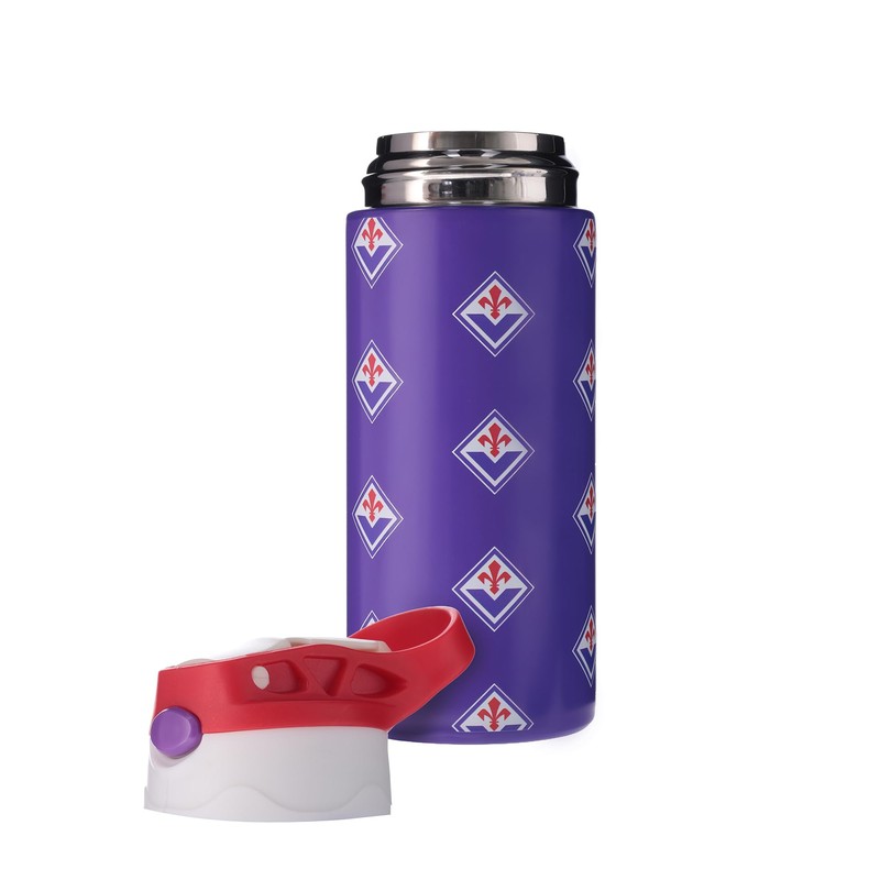 Only4fan S.r.l. ACF Fiorentina Borraccia Termica Acciaio doppia parete 350