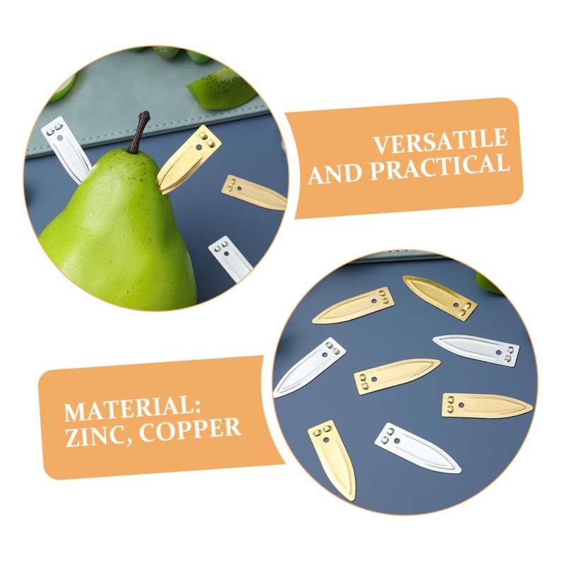 Gatuida 24pcs Copper Zinc Sheets Zinc Strip Anode Set for